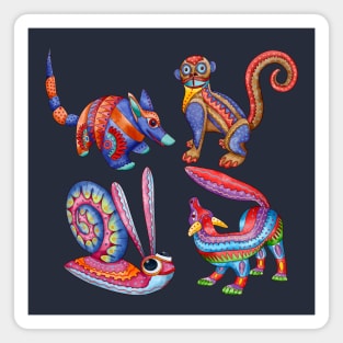 Dia de muertos Collection animals Magnet